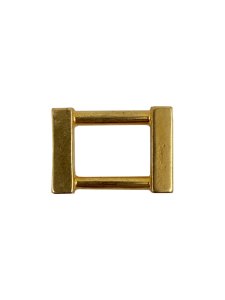 Firkantring for veske - Messingfarget - 15mm
