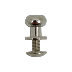 GEVÆRKNAPP - NIKKEL - 8 x 9 MM - 10 PK