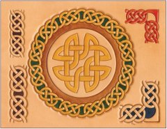 MØNSTERSJABLON CELTIC CIRCLE&BORDERS