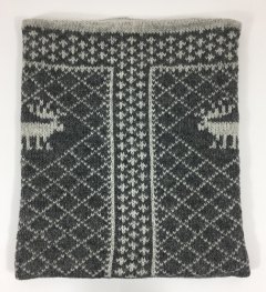 Tuva Bøff/Hals Mørk strikk