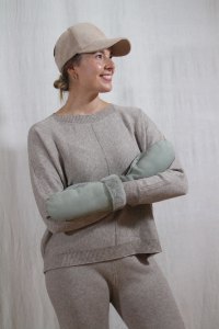 Votter - Merinosaueskinn - lys mint