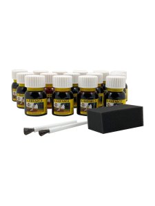 Lærfarge/narvsverte - 15 Farger - 40ML