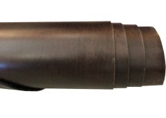 PLATTLÆR - MØRK BRUN - 4,0/4,5 MM - BITER PR. M2