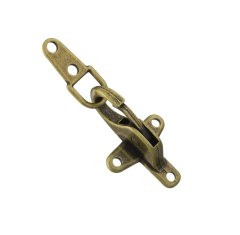Veskelås 79x35 antikk messing