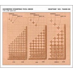 MØNSTER SJABLON GEOMETRIC STAMPS