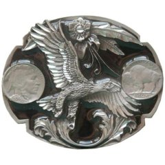 SPENNE TINN/SORT ØRN DIAMOND CUT