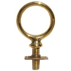 TOMMERING PONNI - POLERT MESSING - 35 MM - M10 GJENGER