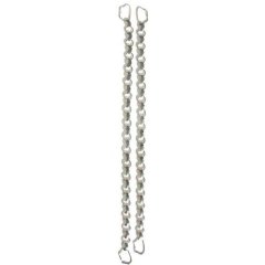 PANNEKJETTING - POLERT NYSØLV - 38 CM