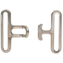 Spenne dekken rustfri 50 mm (2 deler)