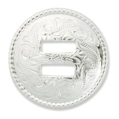 CONCHO SPOR - SILVER - 38 MM