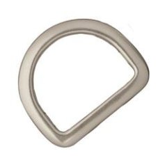 D-RING - RUSTFRITT STÅL - 75 MM