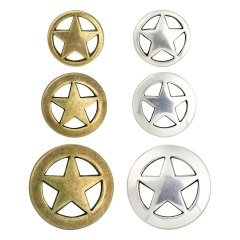 Concho m/skrue Ranger star