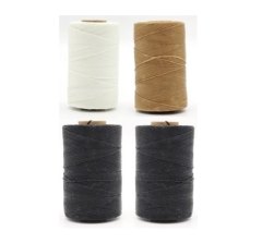 Flettet Polyestertråd - Vokset - 1 mm - 250 g