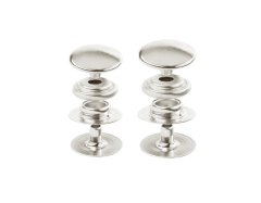 Trykknapp LINE 24 - 15mm - Rustfritt stål - 10pk