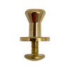 GEVÆRKNAPP - MESSING - 8 X 12 MM - 10 PK