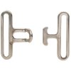 Spenne dekken rustfri 50 mm (2 deler)