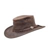 HATT SKINN - AUSTRALSK - BRUN
