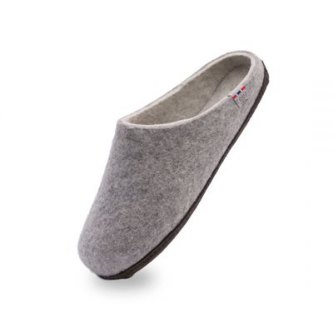 TOVA SLIPPER GRÅ STR. 41