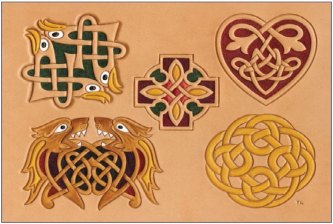 MØNSTERSJABLON CELTIC DESIGNS II