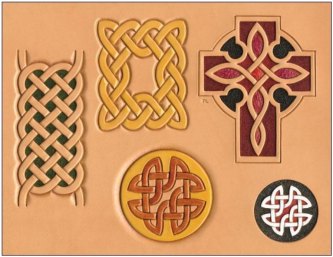 MØNSTERSJABLON CELTIC DESIGNS I