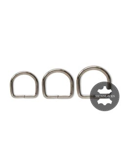 D-RING - NIKKEL - U/SVEISET