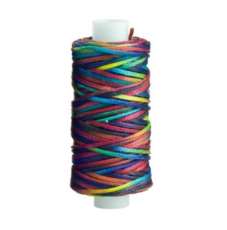 Flettet polyester - vokset - flerfarget