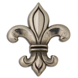 Concho fleur de lis