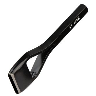 Huggepipe avlang - karbonstål - 26x5mm