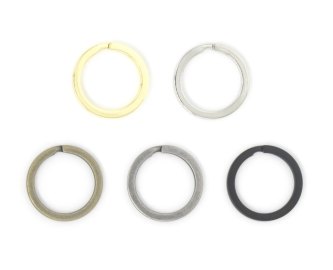 Nøkkelring flat 32 mm
