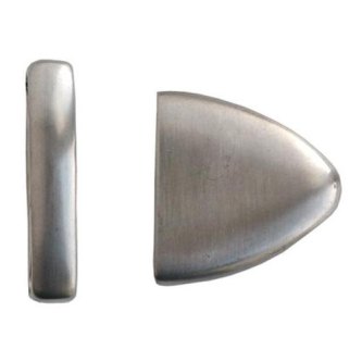 SMYGSTOL OG BELTETUPP 40MM BØRSTET NIKKEL