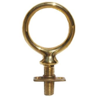TOMMERING PONNI - POLERT MESSING - 35 MM - M10 GJENGER