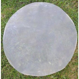 RÅHUD / TROMMESKINN - KALV - 65 CM DIA - CA 0,5 MM