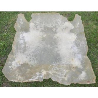 RÅHUD / TROMMESKINN - KALV HEL - 90 X 100 CM - CA 0,5 MM