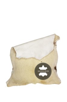 SVENSK PELSSAU - NEDKLIPPT - HVIT