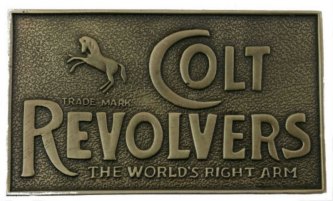 SPENNE COLT REVOLVERS MESSING USA