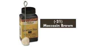 LEATHER DYE 118ML MOCCASIN BROWN
