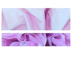 Skaftemne acryl - rosa - 25x40x120