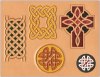MØNSTERSJABLON CELTIC DESIGNS I